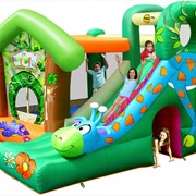 Детский надувной Игровой центр Жираф HAPPY HOP 9139 фото