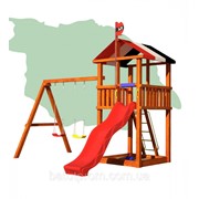 Детский игровой комплекс из дерева 002
