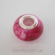 Бусина Pandora в розово-малиновом цвете P4261127 фото