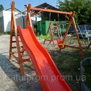 Детская площадка - качеля Дружба + горка спуск 2,5 м.