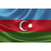 Флаг Азербайджана (135 х 90 см) фото