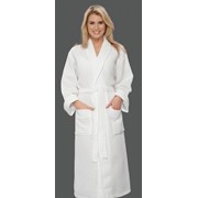 Халат вафельный белый, шаль или кимоно, любые размеры фото