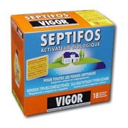 Биопорошок «SEPTIFOS VIGOR » 650г упаковка содержит 18 пакетиков 40г.