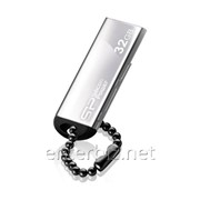 Флеш-накопитель USB 32Gb Silicon Power Touch 830 Silver metal (SP032GBUF2830V1S) фотография