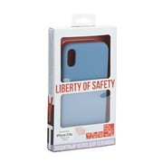 Силиконовый чехол «LP» для iPhone X/Xs «Protect Cover» (голубой/коробка) фото