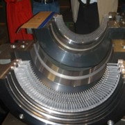 Ротора паровой турбины фото