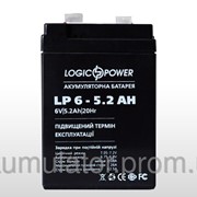 Аккумулятор свинцово-кислотный LogicPower LP 6-5.2 AH