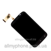 Дисплейный модуль для мобильного телефона HTC Desire X черного цвета фото