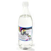 Ацетон 0,5 л стекл.бутылка фотография