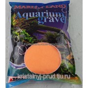 Песок для аквариума оранжевый (3кг) фотография