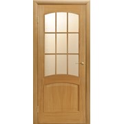 Дверь межкомнатная Капри ПО, ПОО, светлый дуб фотография