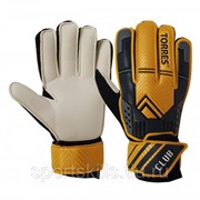 Перчатки врат. “TORRES Club“, арт.FG05215-11, р.11, 3 мм латекс, удл.манж.,черно-оранжевый фото