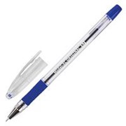 Ручка шариковая синяя на масл основе BRAUBERG синяя, узел 0,7 мм, линия письма 0,35 мм 1/12 фото