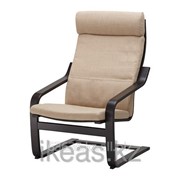Подушка-сиденье на Кресло Шифтебу бежевый ПОЭНГ фотография