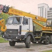 Услуги автокраном г.п. 32 тонны на полноприводном шасси в г. Гродно фото