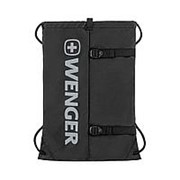 Рюкзак-мешок на завязках WENGER XC Fyrst, черный, полиэстер, 35x1x48 см, 12 л (58191)