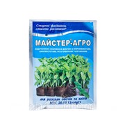 Универсальное, высокоэффективное, безхлорное, водорастворимое, комплексное удобрение для рассады, овощей и цветов Мастер Агро NPK 20.13.13+MgO, 25 г фото
