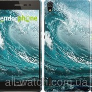 Чехол на Huawei Ascend P7 Морская волна “2939c-49“ фотография