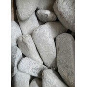 Камень для бани талькохлорит овалованый 50*150 мм 20 кг Карелия фото