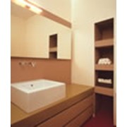 Комнаты ванные из искусственного камня Кориан фотография