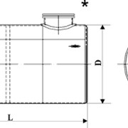 Горизонтальные стальные сварные цилиндрические резервуары малой емкости от 3 до 100 куб. м фото