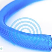 Шланги из поливинилхлорида EVCI PLASTIK .Цветной поливочный 3- слойный шланг из ПВХ фотография