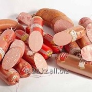 Вареные колбасы фотография