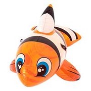 Надувная игрушка-наездник с ручками Bestway 41088 "Рыба-клоун" (157х94см)