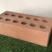 Кирпич облицовочный персиковый М-300 фото