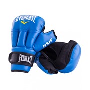 Перчатки для рукопашного боя Everlast HSIF Leather, синие 12 oz RF5212 фотография