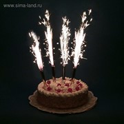 Набор тортовых свечей “Фонтаны“, 12,5 см, 4 шт фотография
