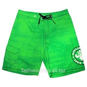 Яркие зеленые мужские шорты Affliction Break