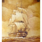Барельефное панно Корабль