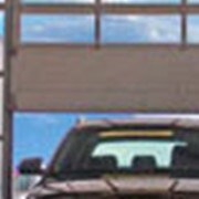 Панорамные ворота фото