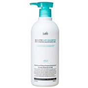 Безсульфатный шампунь для волос с кератином La'dor Keratin LPP Shampoo 530мл фото