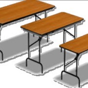 Прямоугольные столы из ДСП, средний размер фотография