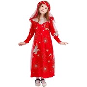 Карнавальный костюм для детей Элит Классик Принцесса Изабелла (красная) детский, 32 (128 см) фотография