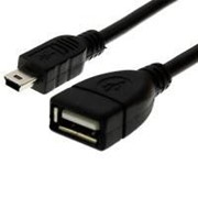 Дата кабель Drobak OTG USB 2.0 AF – Mini USB Тип B (212668) фотография