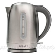 Чайник GALAXY GL-0324 нерж. 1,7л. 2,2кВт. диск. фото
