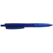 Ручка авт. шариковая Vinson, 0,7 мм, непрозр. корп., масл. черн., (INDEX) фотография
