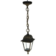 Светильник TDM, садово-парковый, четырёхгранник, подвесной, цвет бронза, SQ0330-0716