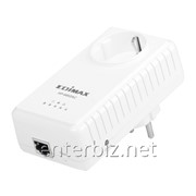 Адаптер для создания сети Ethernet на основе электросети Edimax HP-6002AC (600 Мбит, LAN 1Гбит, код 116414 фотография