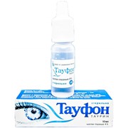 Тауфон® - метаболическое средство, стимулирует восстановительные процессы сетчатки и роговицы глаза.