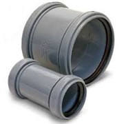 Канализационная муфта ПП Ø50 фото