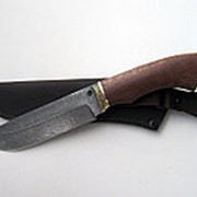 Нож “Охотник“ из дамасской стали фото