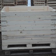 Контейнеры (ящики) деревянные для хранения овощей