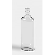 Бутылка стеклянная КПМ-30-500-Овал фото