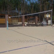Строительство площадки для пляжного волейбола фото