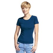Женская футболка-стрейч StanSlimWomen 37W Тёмно-синий M/46 фотография