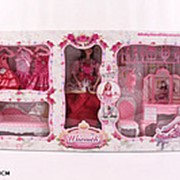 Кукла с набором мебели «Гостиная» 6954 фото